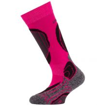 Obrázek k výrobku 3536 - Lasting dětské merino lyžařské ponožky SJB růžové