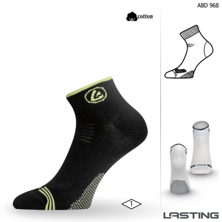 Obrázek k výrobku 3049 - Lasting funkční ponožky ABD černé