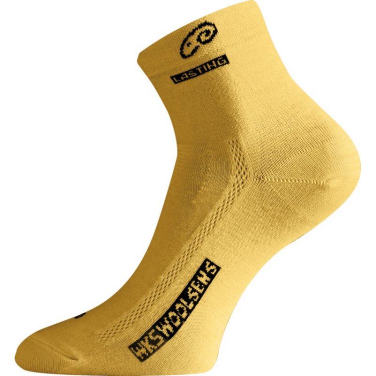 Obrázek k výrobku 3066 - Lasting merino ponožky WKS hořčicové