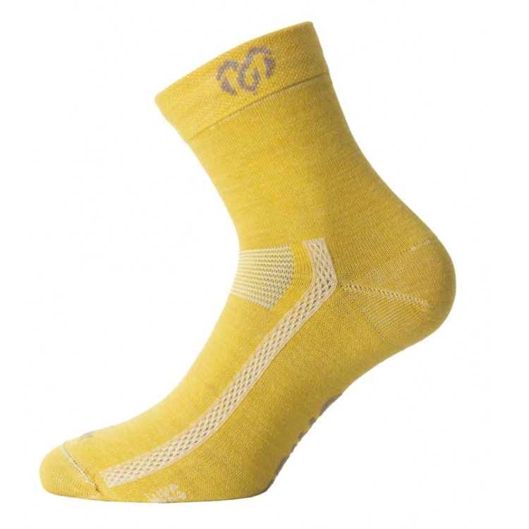 Obrázek k výrobku 7264 - Lasting merino ponožky WKS žluté