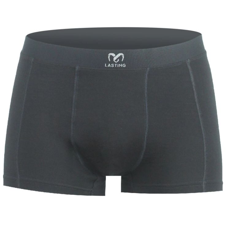 Obrázek k výrobku 7256 - Lasting pánské merino boxerky NORO černé