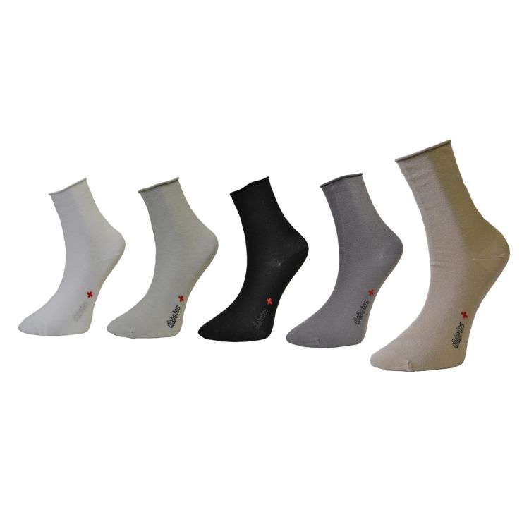 Obrázek k výrobku 4245 - Matex ponožky Diabetes HL bez lemu 3-333