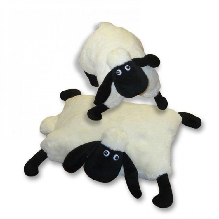 Obrázek k výrobku 2216 - Rozkládací polštářek ovečka černobílá
