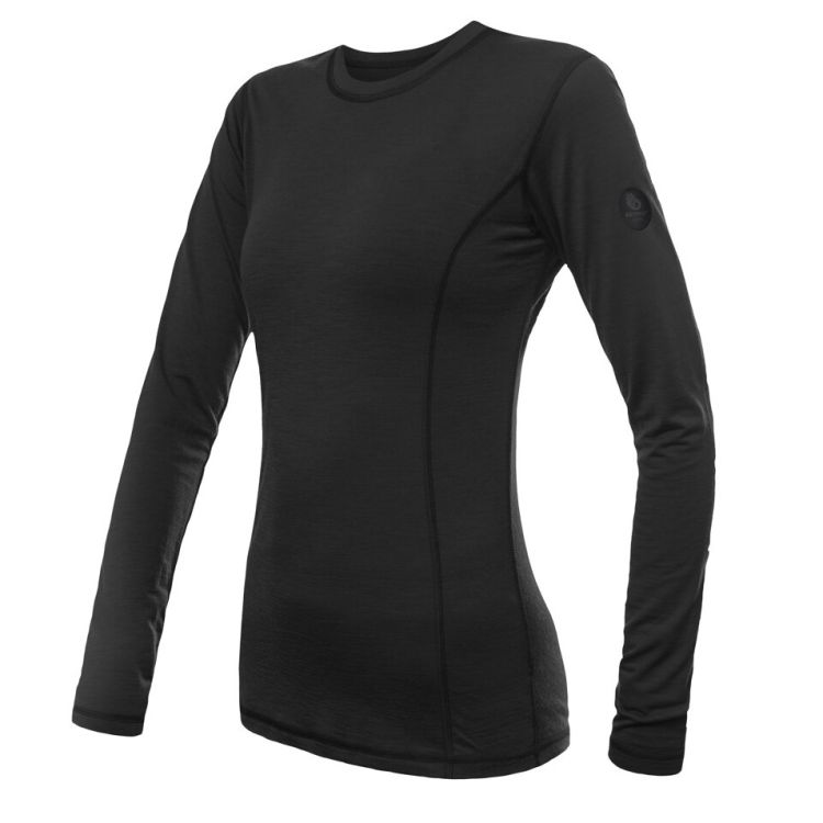 Obrázek k výrobku 6673 - SENSOR MERINO AIR dámské triko dl.rukáv černá