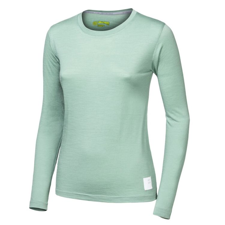 Obrázek k výrobku 6883 - SENSOR MERINO CORDURA dámské triko dl.rukáv basil green