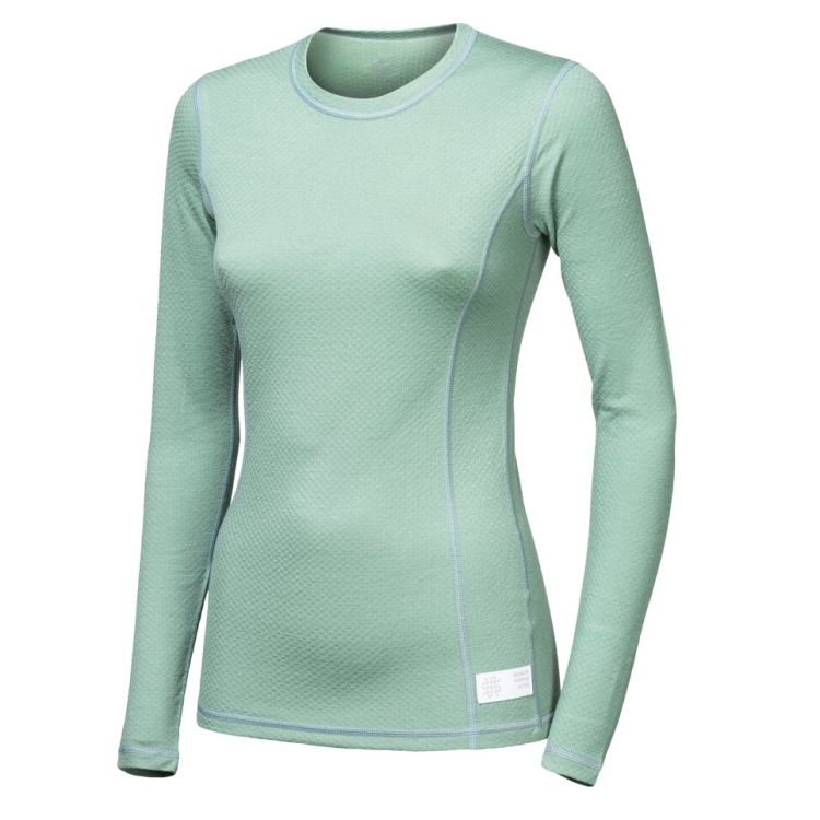 Obrázek k výrobku 6762 - SENSOR MERINO DF dámské triko dl.rukáv basil green