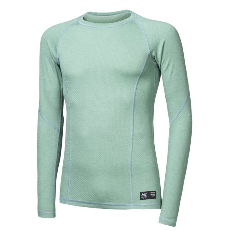 Obrázek k výrobku 6695 - SENSOR MERINO DF pánské triko dl.rukáv basil green