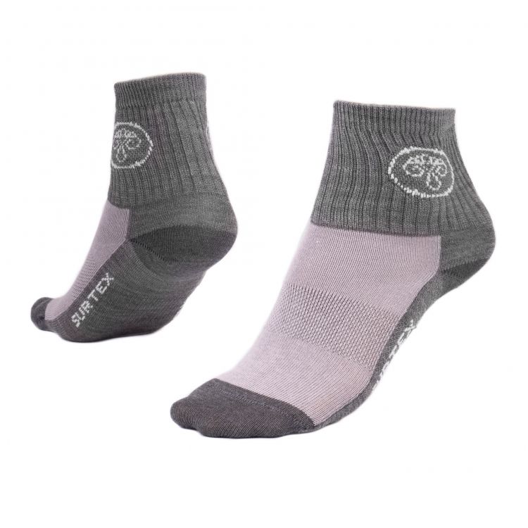 Obrázek k výrobku 3353 - Tenké ponožky SURTEX pro děti 50Merino šedé