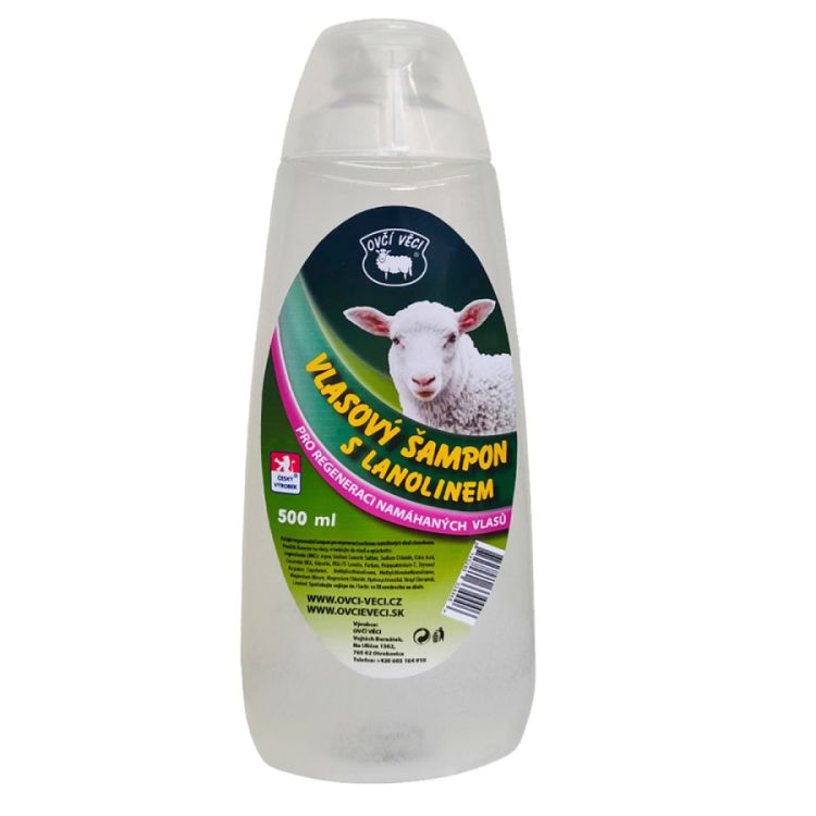 Obrázek k výrobku 5531 - Vlasový šampon s lanolinem