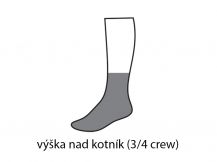 Obrázek k výrobku 3185 - Bridgedale Hike LightWeight Merino Performance 3/4 crew silver/navy