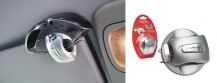 Obrázek k výrobku 2968 - Držák na brýle na stínítko do auta RELAX stříbrná RCC01A