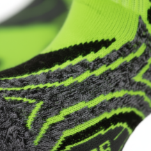 Obrázek k výrobku 7457 - Lasting dětské merino lyžařské ponožky SJB neon zelené