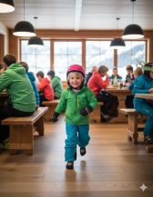 Obrázek k výrobku 7508 - Lasting dětské merino lyžařské ponožky SJE 946