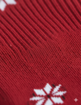 Obrázek k výrobku 7494 - Lasting dětské merino lyžařské ponožky SJT červené