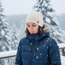 Obrázek k výrobku 7480 - Lasting merino čepice BONY béžová