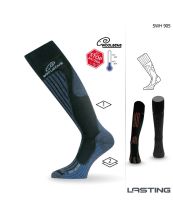 Obrázek k výrobku 5915 - Lasting merino lyžařské podkolenky SWH modré
