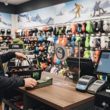 Obrázek k výrobku 7340 - Lasting merino lyžařské podkolenky SWH zelené