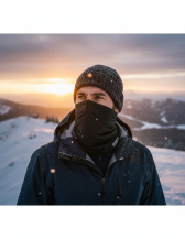 Obrázek k výrobku 7537 - Lasting merino nákrčník TULS černý