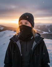 Obrázek k výrobku 7537 - Lasting merino nákrčník TULS černý