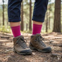 Obrázek k výrobku 7281 - Lasting merino ponožky WHI růžové