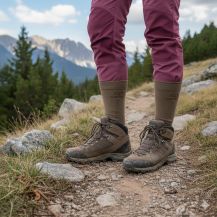 Obrázek k výrobku 7394 - Lasting merino ponožky WLS béžové