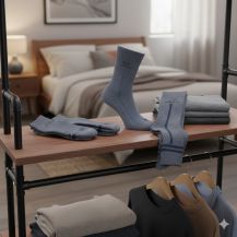 Obrázek k výrobku 7367 - Lasting merino ponožky WLS modré