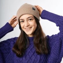Obrázek k výrobku 5896 - Northman Beanie Merino 1:1 béžová
