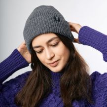 Obrázek k výrobku 5186 - Northman Beanie Merino 1:1 šedá