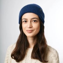 Obrázek k výrobku 5897 - Northman Beanie Merino 1:1 tmavě modrá