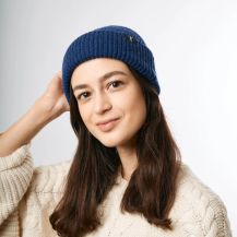 Obrázek k výrobku 5897 - Northman Beanie Merino 1:1 tmavě modrá