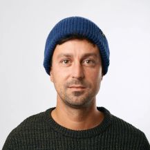 Obrázek k výrobku 5897 - Northman Beanie Merino 1:1 tmavě modrá
