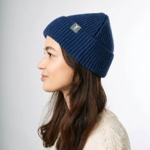 Obrázek k výrobku 5897 - Northman Beanie Merino 1:1 tmavě modrá
