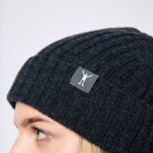 Obrázek k výrobku 5898 - Northman Beanie Merino 2:2 antracit