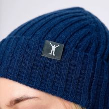 Obrázek k výrobku 5900 - Northman Beanie Merino 2:2 tmavě modrá