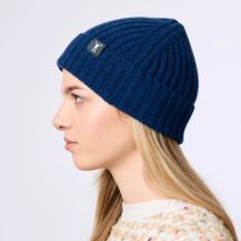 Obrázek k výrobku 5900 - Northman Beanie Merino 2:2 tmavě modrá