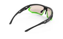 Obrázek k výrobku 4936 - Rudy Project Fotonyk Black Matte Green Fluo Bumpers ImpactX 2 Laser Brown Photochromic