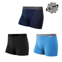 Obrázek k výrobku 5418 - SENSOR MERINO ACTIVE 3-PACK pánské trenky černá/modrá/deep blue