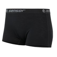 Obrázek k výrobku 6497 - SENSOR MERINO ACTIVE dámské kalhotky s nohavičkou černá