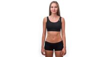 Obrázek k výrobku 6497 - SENSOR MERINO ACTIVE dámské kalhotky s nohavičkou černá