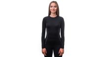 Obrázek k výrobku 6443 - SENSOR MERINO ACTIVE dámské triko dl.rukáv černá