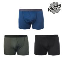 Obrázek k výrobku 5855 - SENSOR MERINO AIR 3-PACK pánské trenky černá/tm.modrá/olive