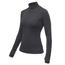 Obrázek k výrobku 6980 - SENSOR MERINO Bold dámské triko dl.rukáv roll neck anthracite gray