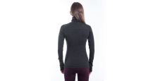 Obrázek k výrobku 6980 - SENSOR MERINO Bold dámské triko dl.rukáv roll neck anthracite gray
