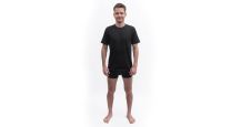 Obrázek k výrobku 6132 - SENSOR MERINO CORDURA pánské triko kr.rukáv černá