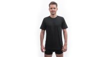 Obrázek k výrobku 6132 - SENSOR MERINO CORDURA pánské triko kr.rukáv černá
