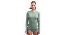 Obrázek k výrobku 6762 - SENSOR MERINO DF dámské triko dl.rukáv basil green