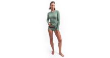 Obrázek k výrobku 6762 - SENSOR MERINO DF dámské triko dl.rukáv basil green
