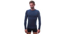 Obrázek k výrobku 7018 - SENSOR MERINO DF pánské triko dl.rukáv deep blue