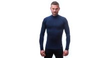 Obrázek k výrobku 6707 - SENSOR MERINO DF pánské triko dl.rukáv zip deep blue
