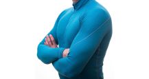 Obrázek k výrobku 5079 - Sensor Merino DF pánské triko dl.rukáv zip modrá